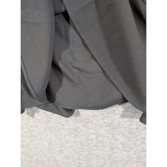 Cyntha Skirt Lined Black Pleated with Zipper Detail Womans Size 8 Flaw - Picture 4 of 12